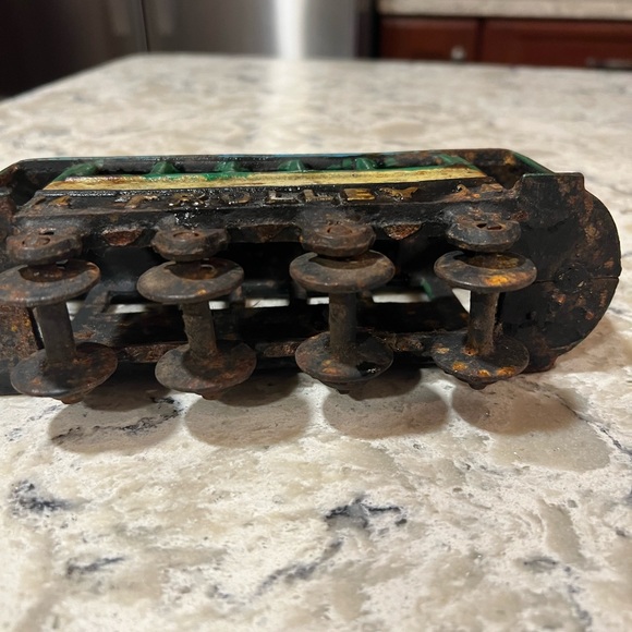 Vintage cast iron trolley 14 street car - Picture 4 of 5